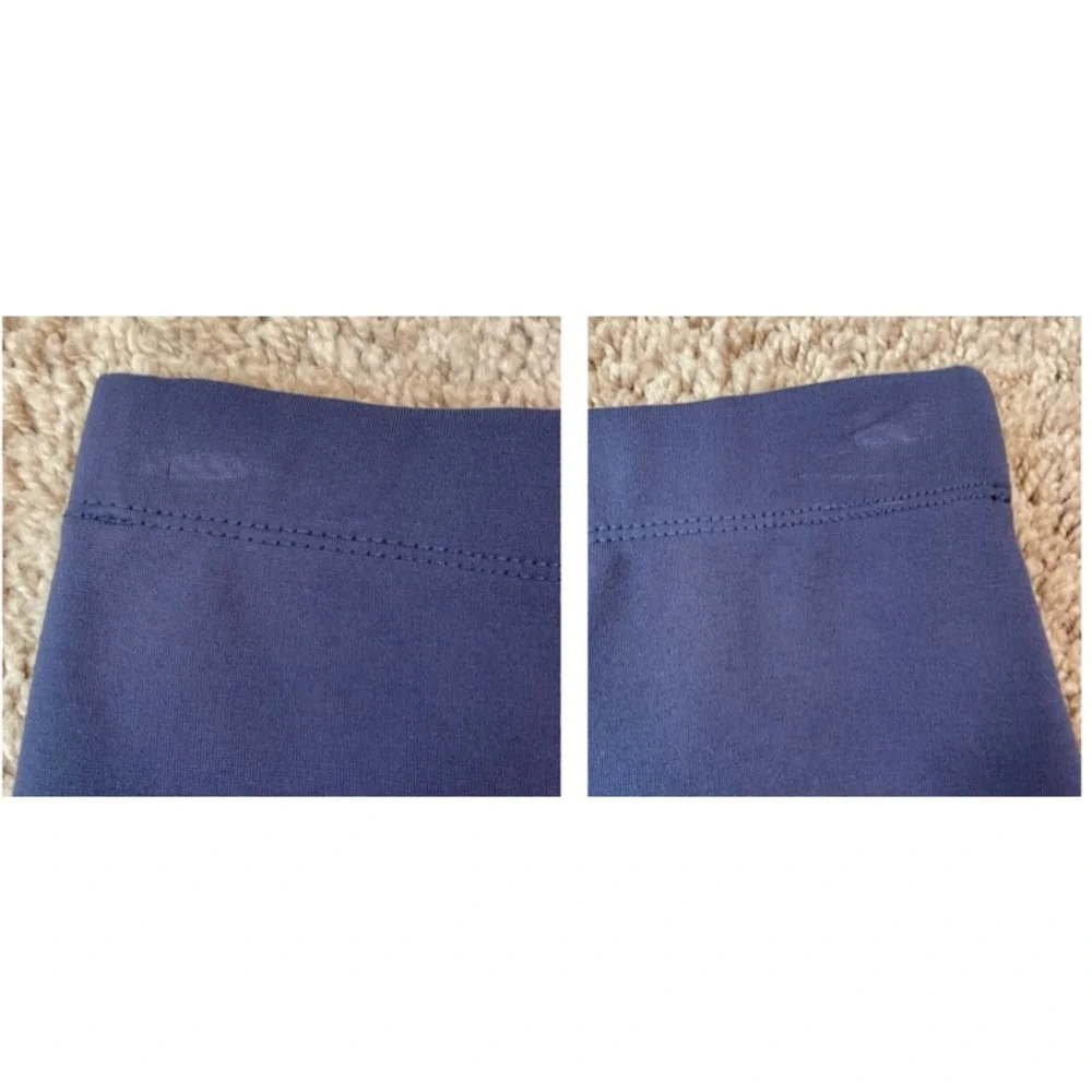 Aritzia Babaton Pencil Slit Pull-On Midi Skirt in Dive Blue Size 4